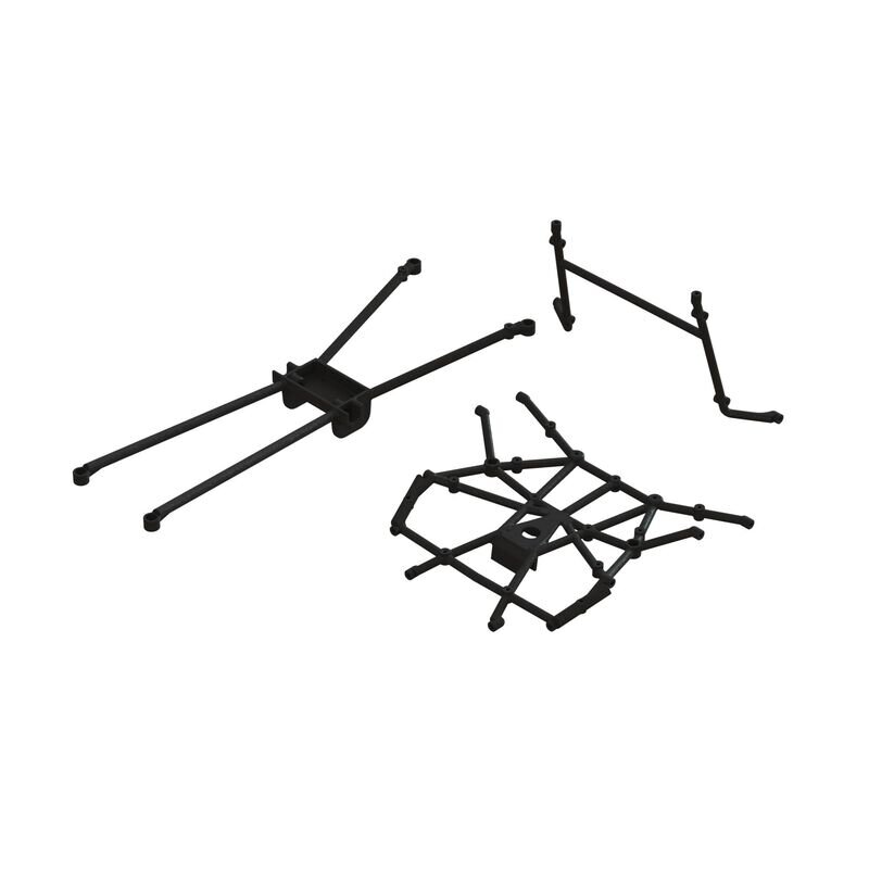 Arrma ARA320700 Body Cage Inner Supports Black