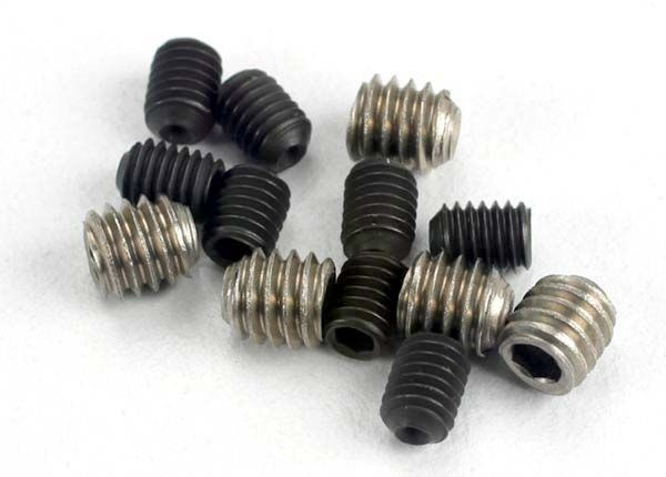 Traxxas 1548 Stoppskruv M3x4mm (8) M4x4mm (4)