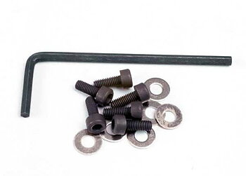 Traxxas 1552 Skruvsats M3x8mm / Brickor (6)