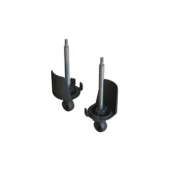 Arrma ARA330549 Shock Shaft, Eyelet and Spring Perch Set Front (2)