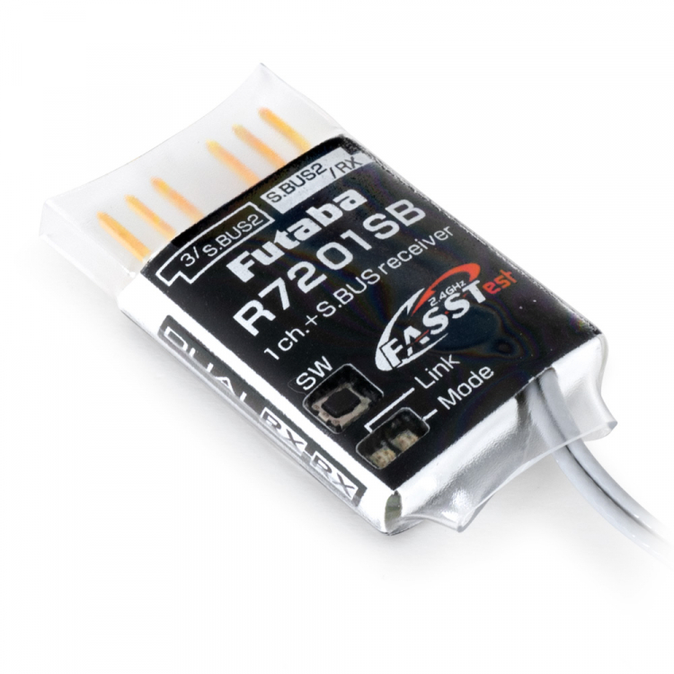 Futaba FPR7201SB Mottagare R7201SB 1K S.BUS2 FASSTest