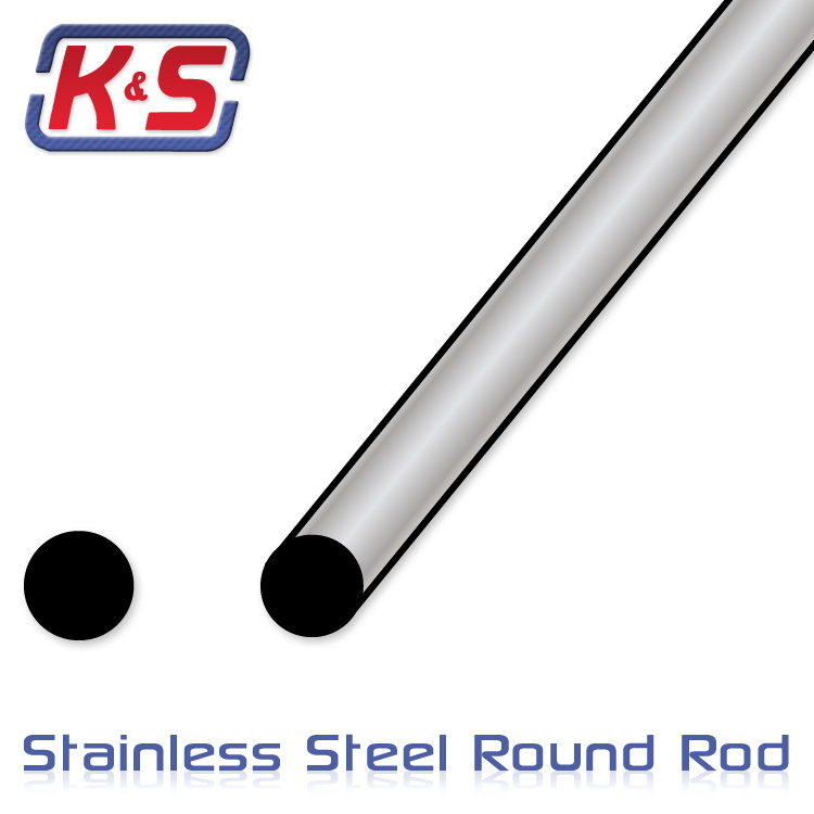 K&S Rostfri Tråd 5/16"(7.81x305mm) (1)