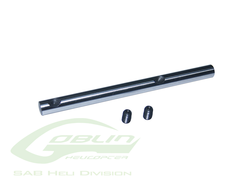 3 Blades Steel Tail Shaft - Goblin Urukay/630/700/770 Competition/Speed [H0419-S]