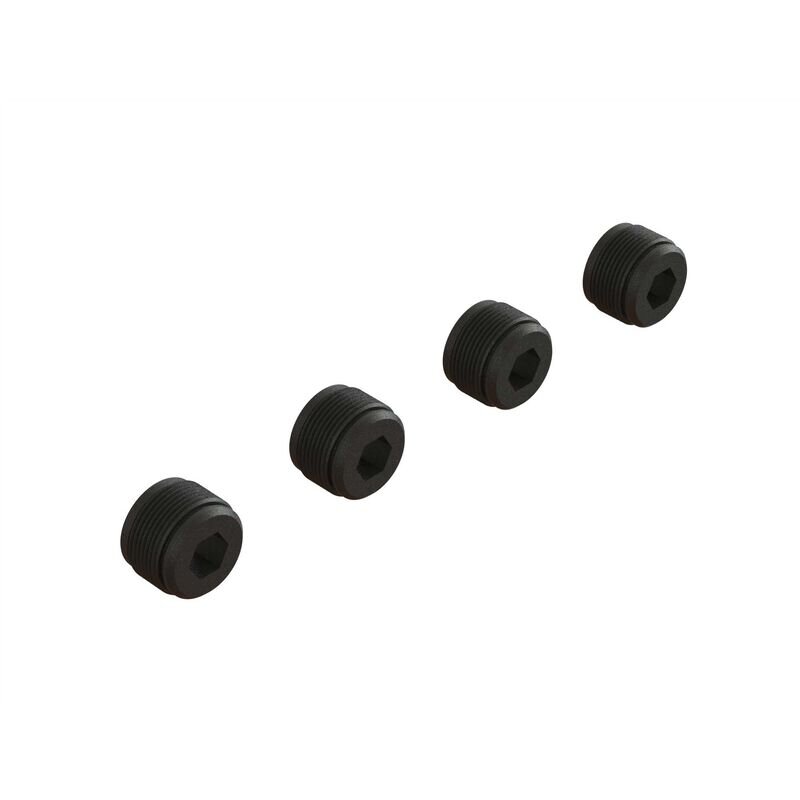 Arrma ARA330582 Hub Nut (Red) (4)