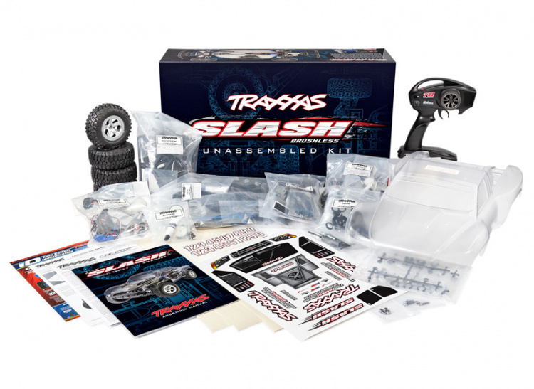 Traxxas Slash Byggsats BL-2s EHD - 7