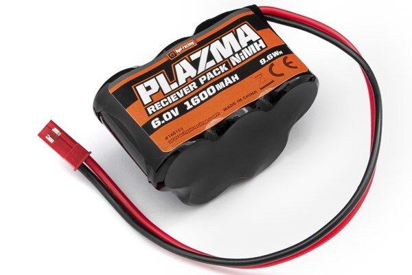 HPI HP160153 Plazma 6.0V 1600mAh NiMH Receiver Battery Pack