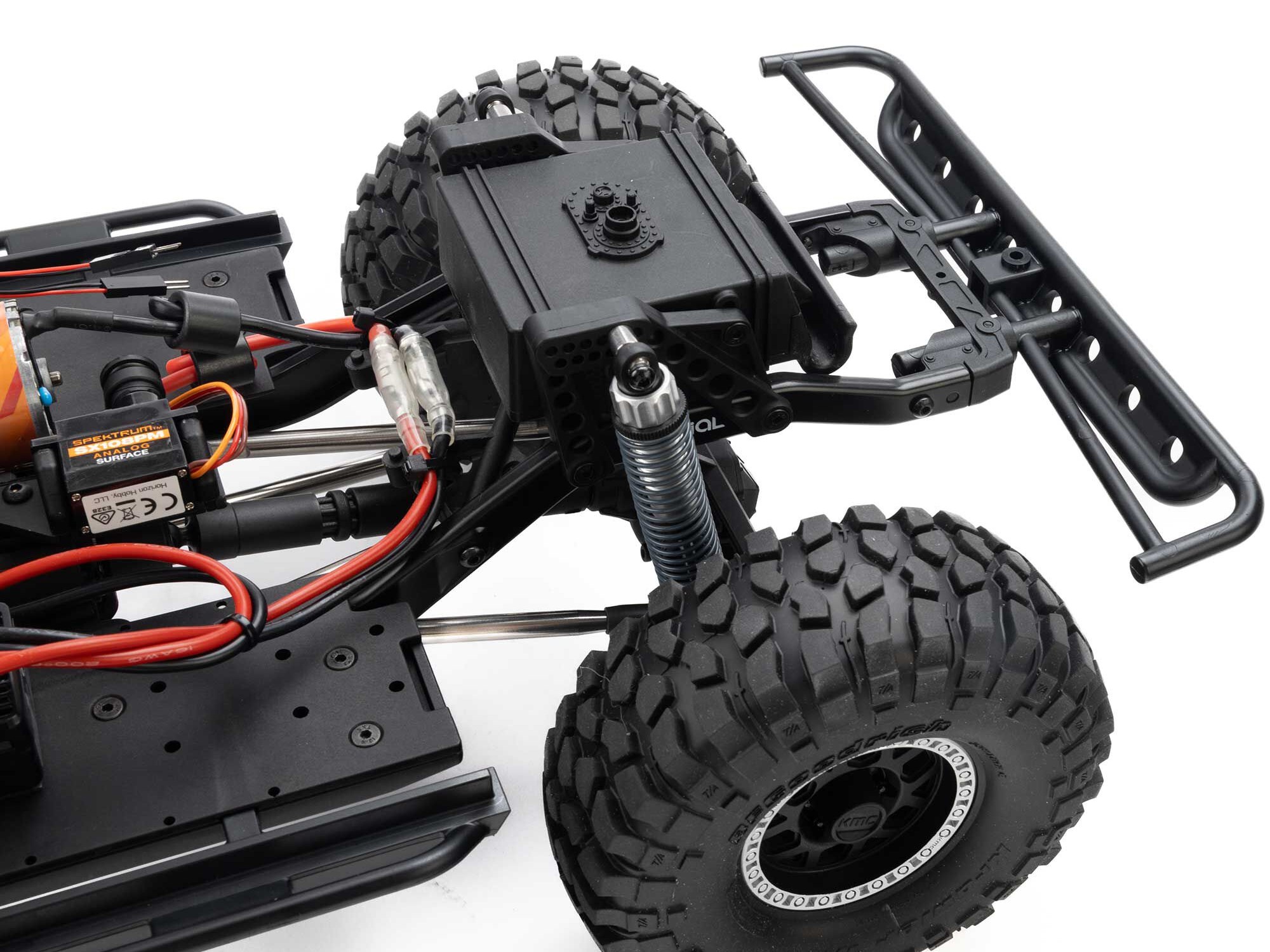 Axial AXI-2037T1 1/10 SCX10 III Jeep Cherokee XJ 4X4 RTR Borstad Rock Crawler, Grön - 16