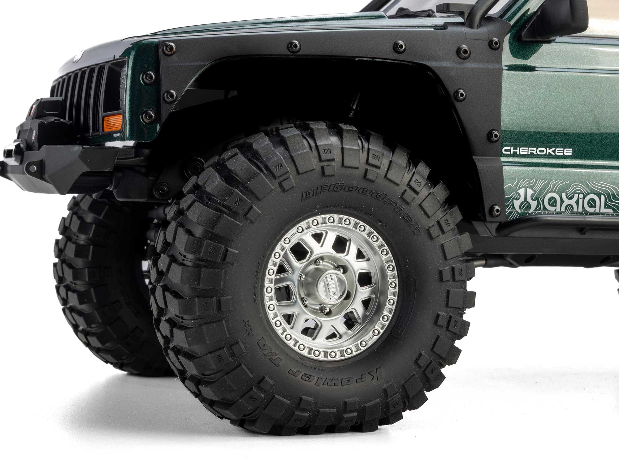 Axial AXI-2037T1 1/10 SCX10 III Jeep Cherokee XJ 4X4 RTR Borstad Rock Crawler, Grön - 18