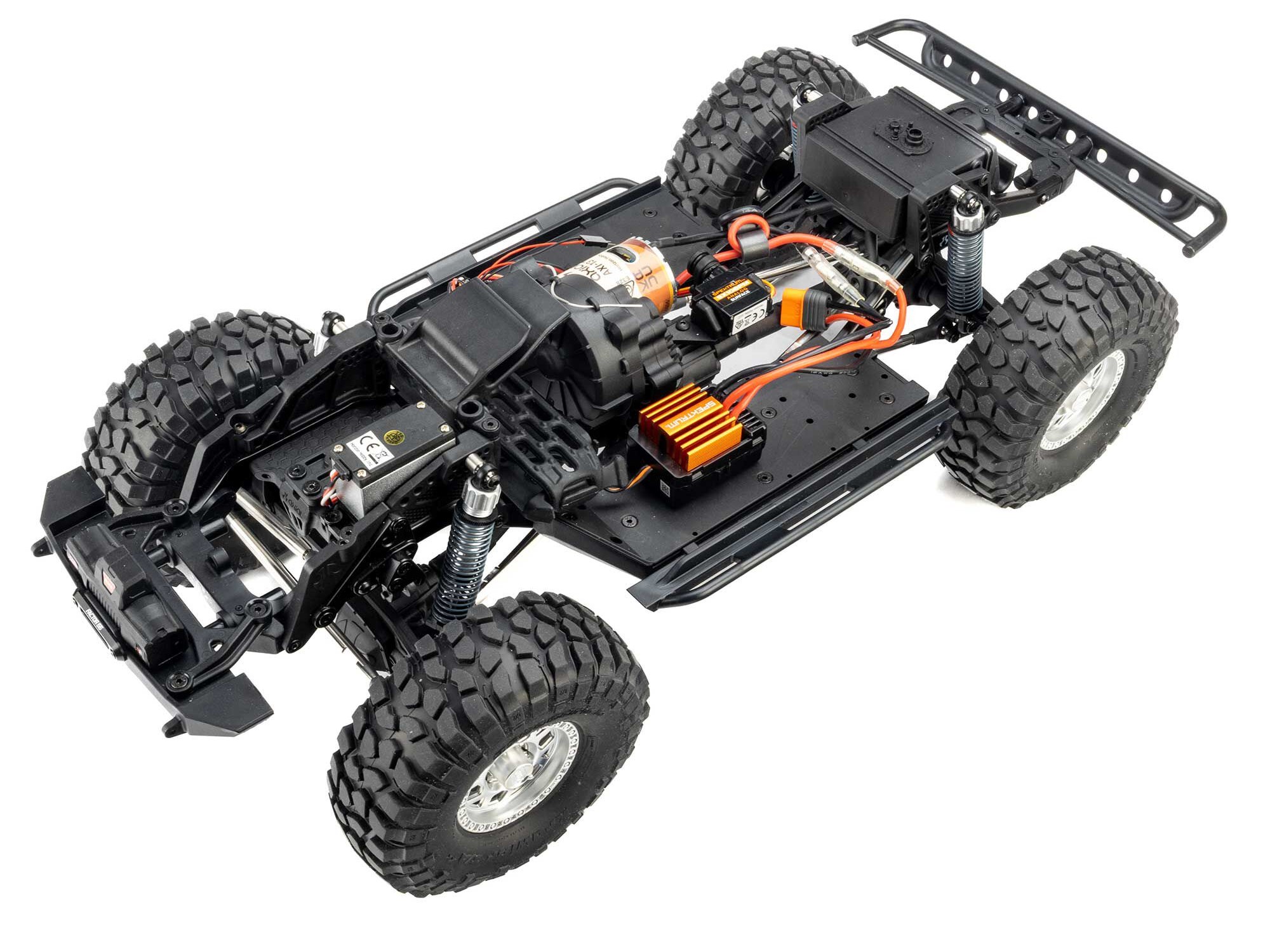 Axial AXI-2037T1 1/10 SCX10 III Jeep Cherokee XJ 4X4 RTR Borstad Rock Crawler, Grön - 9