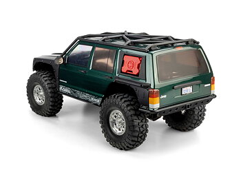 Axial AXI-2037T1 1/10 SCX10 III Jeep Cherokee XJ 4X4 RTR Borstad Rock Crawler, Grön