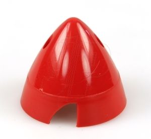 JP Spinner 64mm röd plast