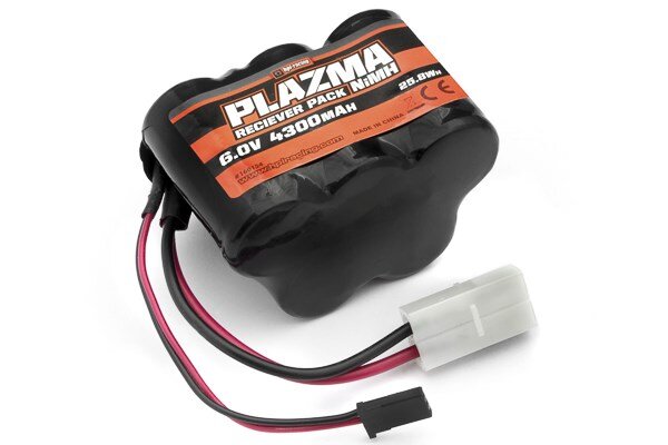 HPI HP160154 Plazma 6.0V 4300mAh NiMH Baja Receiver Battery