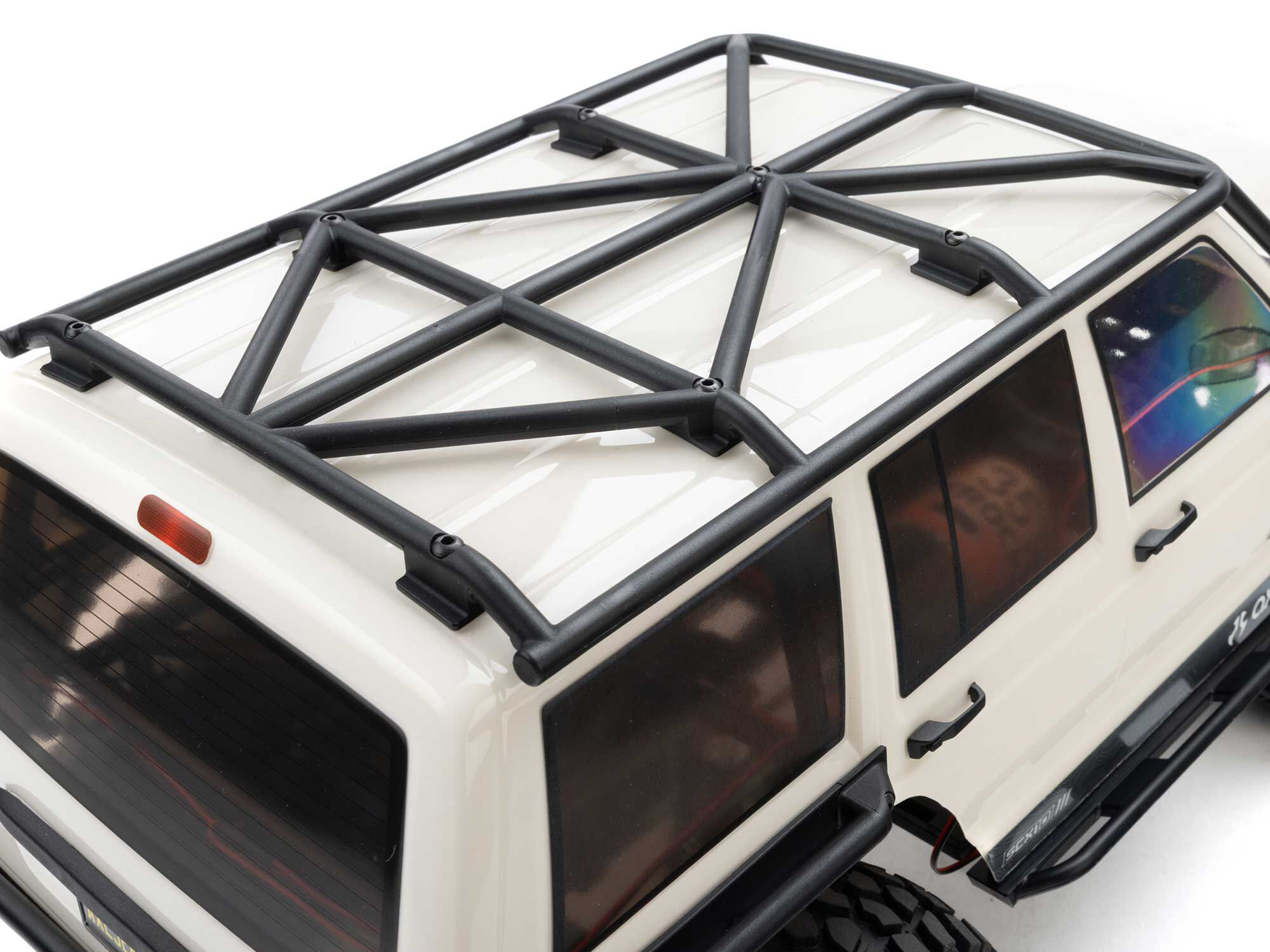 Axial AXI-2037T2 1/10 SCX10 III Jeep Cherokee XJ 4X4 RTR Brushed Rock Crawler, White - 19