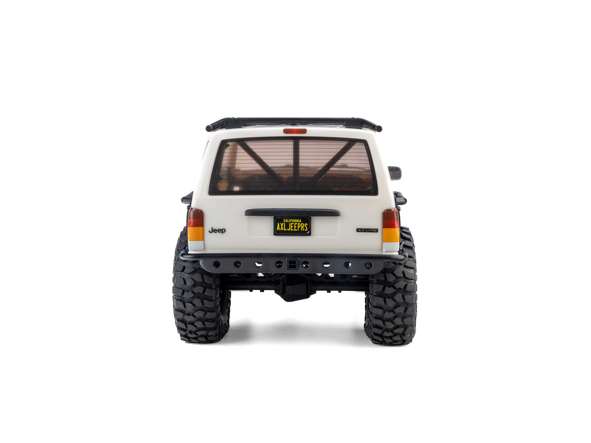 Axial AXI-2037T2 1/10 SCX10 III Jeep Cherokee XJ 4X4 RTR Brushed Rock Crawler, White - 7