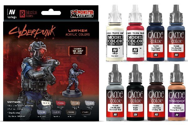 VALLEJO 72308 Lawmen by Cyperpunk Red ´Sgt. Suou´