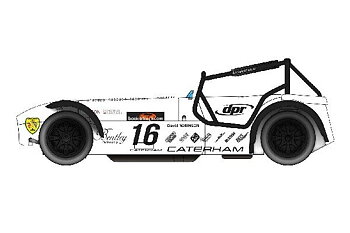 SCALEXTRIC C3723 Caterham Superlight