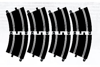SCALEXTRIC C8555 Track Extension Pack 6 - 8 X R3 Curves