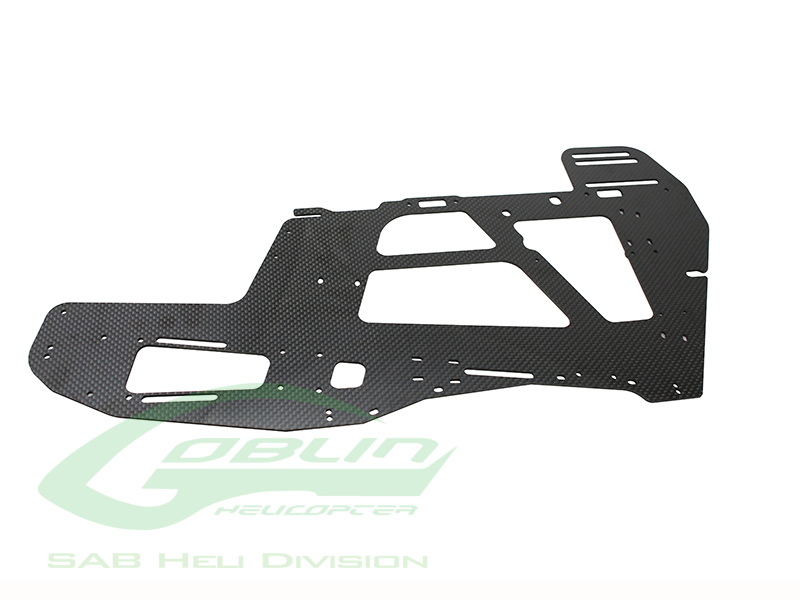 Carbon Fiber Main Frame 2mm - Goblin Urukay [H0445-S]