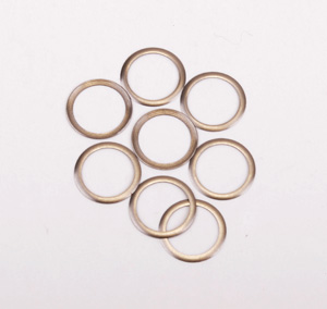 S/Steel Shims 1/4x5/16´x0.004´´-SS/At/Ecl´´´