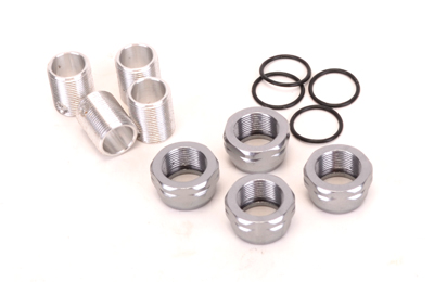 Alloy Body Mount Adjuster Set - Silver