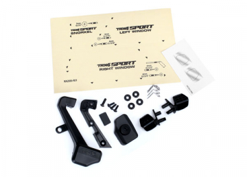 Mirrors and Snorkel Set TRX-4 Sport