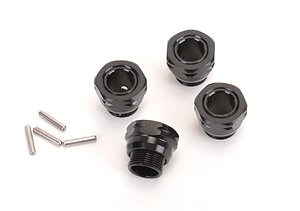 Alloy Body Mount Adjuster Set Mi6 Black