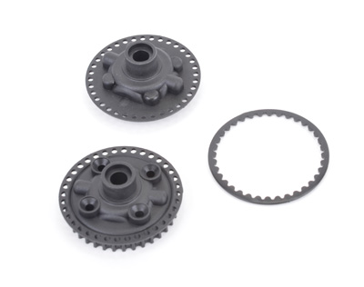 Gear Diff Pulley, Cover and Fence - Mi6