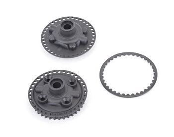 Gear Diff Pulley, Cover and Fence - Mi6