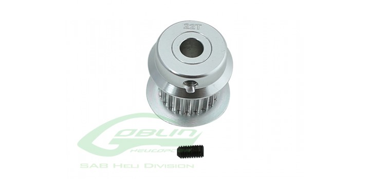 MOTOR PULLEY 22T GOBLIN 380 H0501-22-S