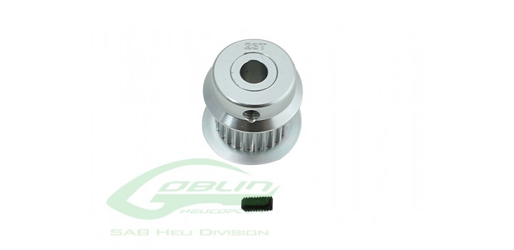 MOTOR PULLEY 23T GOBLIN 380 H0501-23-S