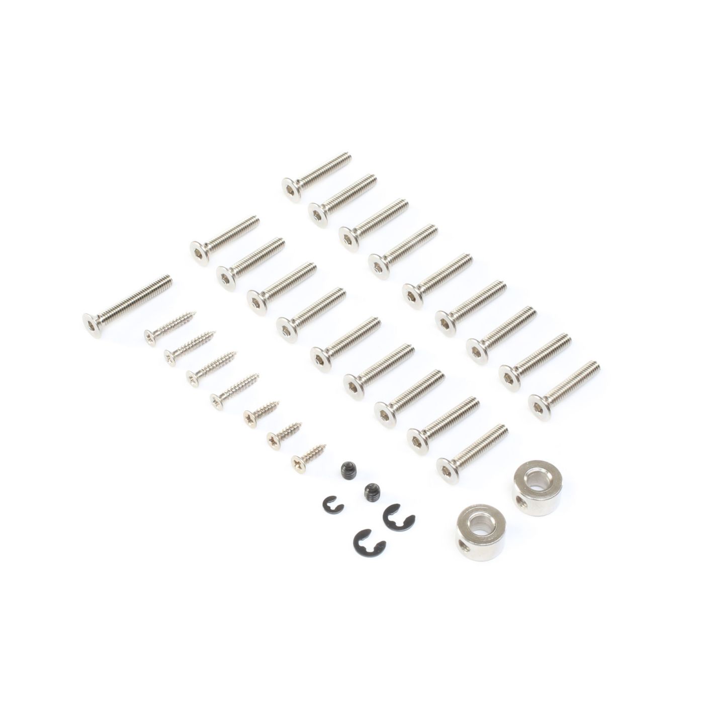 E-flite Hardware Set w/ Horns: 1.5m Maule