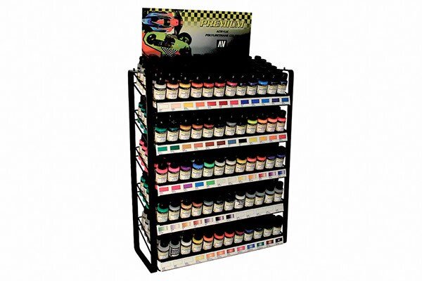 VALLEJO EX120FULL Premium color display incl 20+9+13+10 farver