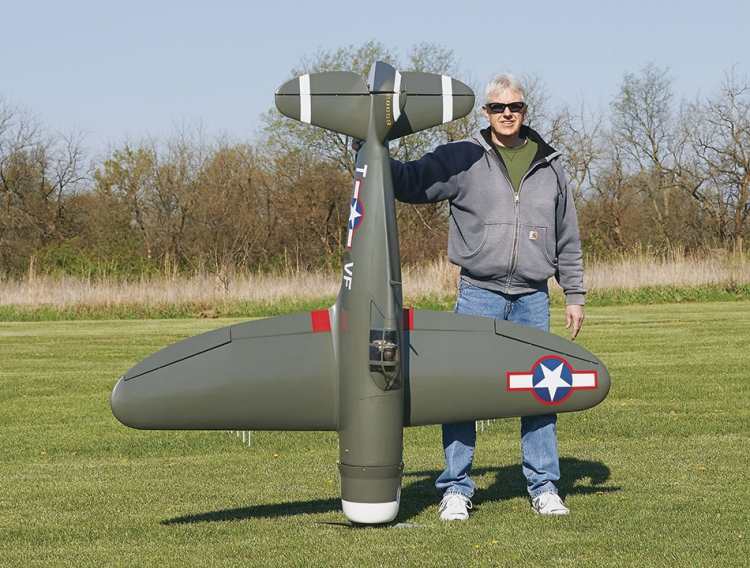 P-47 Razorback Giant Scale ARF - 10