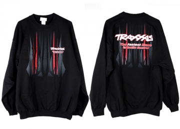 Traxxas 2140 TRAXXAS SWEATSHIRT JBR Black Medium*