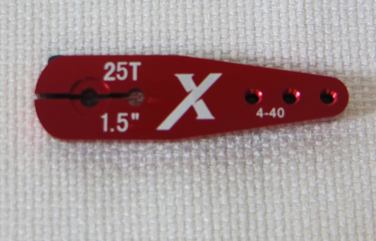 ExtremeFlight servoarm 1.50 M3, Futaba
