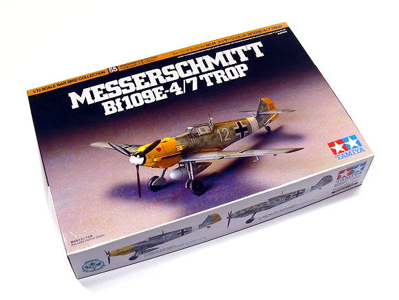 Tamyia 60755 1/72 MESSERSCHMITT BF109E-4/7 - 2