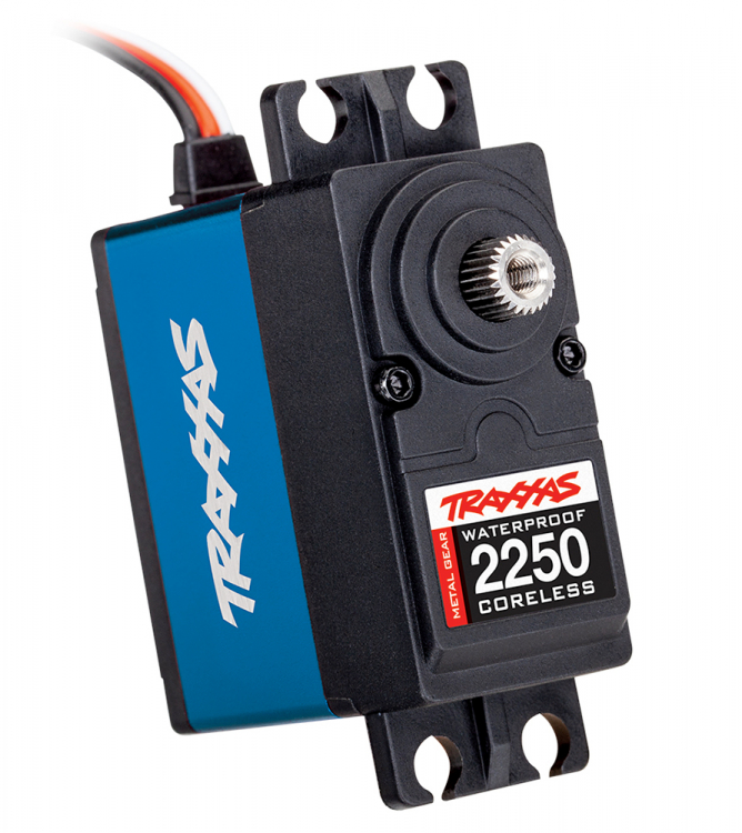 Traxxas 2250 Servo 2250 24kg 0,15s Metalldrev, Vattenskyddat