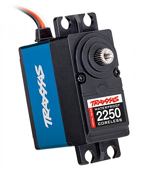 Traxxas 2250 Servo 2250 24kg 0,15s Metalldrev, Vattenskyddat