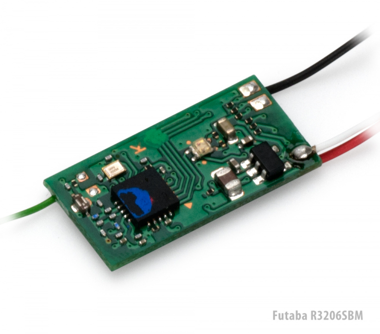 Mottagare R3206SBM Mikro 6K T-FHSS För inomhusflyg - 4