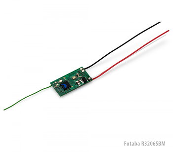 Mottagare R3206SBM Mikro 6K T-FHSS För inomhusflyg