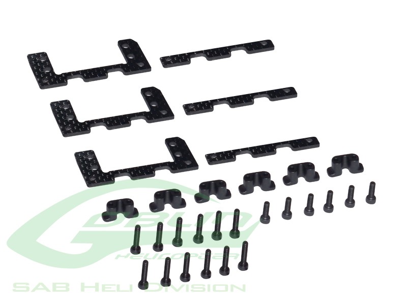 KST DS589MG Carbon Servo Support - Goblin 500 Sport