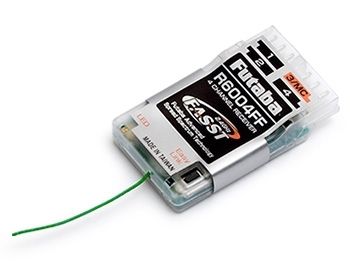 Mottagare 4-K Mikro 2.4G FASST 4,8-6v