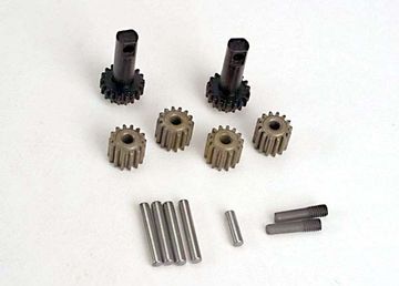 Traxxas 2382 Drev & Axlar (Härdat) till Diff (Set)