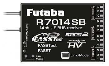 Mottagare R7014SB 14K HV S.BUS2 FASSTest & FASST