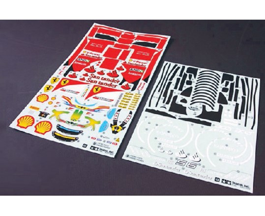 TAMIYA 51523 F2012 Sticker Set - 2
