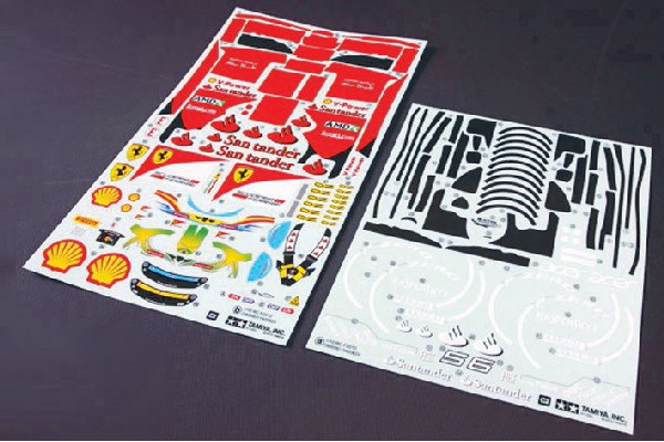TAMIYA 51523 F2012 Sticker Set