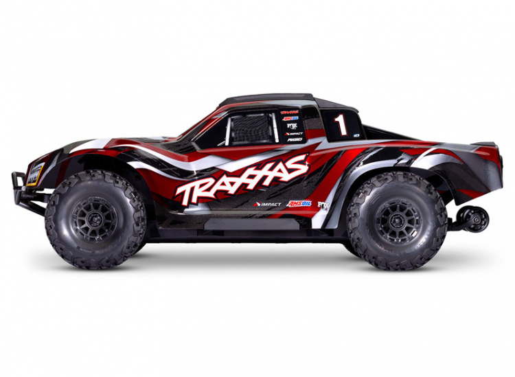 Traxxas Maxx Slash 6s Short Course Truck Röd - 12