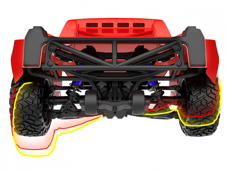 Traxxas Maxx Slash 6s Short Course Truck Röd - 16