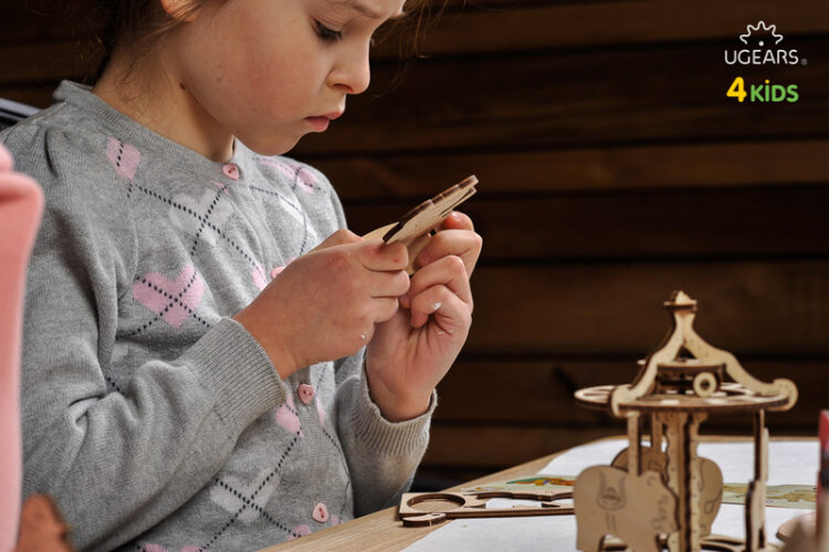 Ugears Björnunge - 4Kids - 5