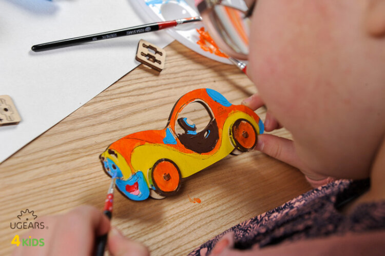 Ugears Bil - 4Kids - 6